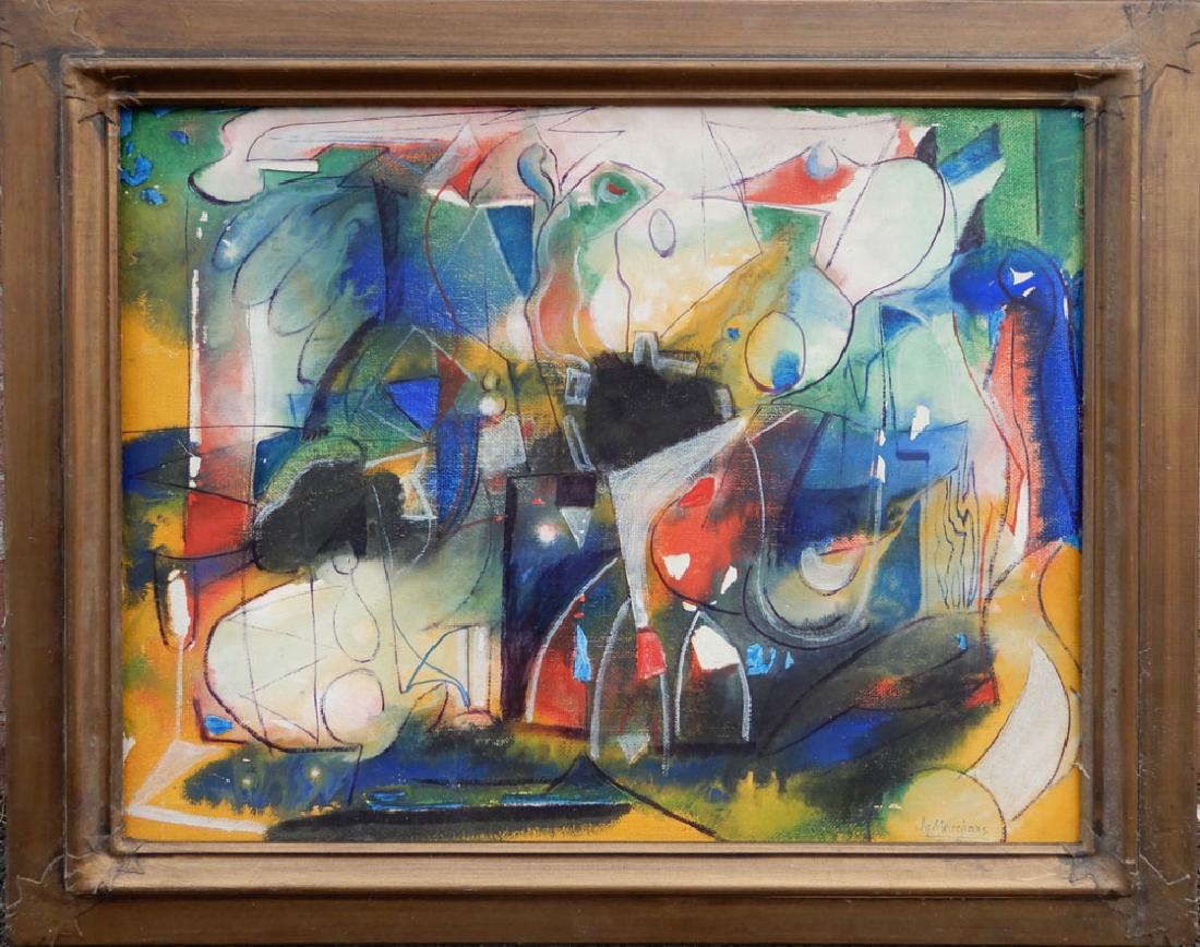 Jo (Joseph) Meierhans oil on board (1 of 5)