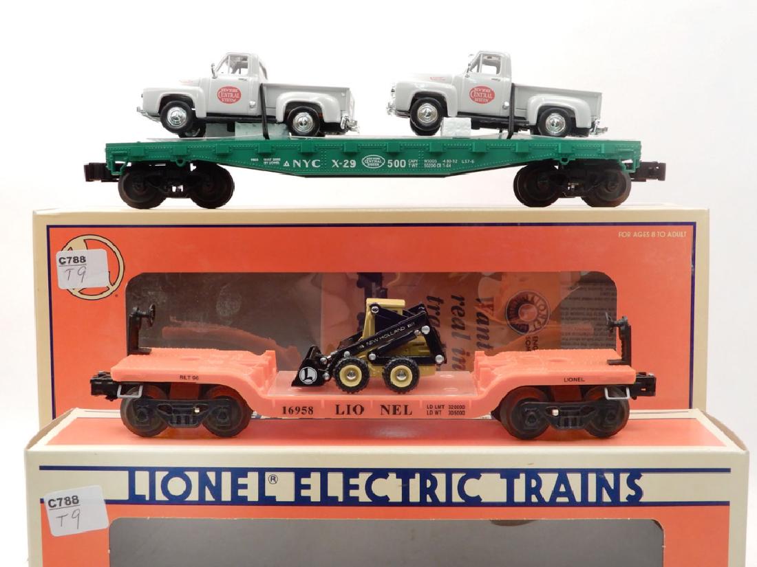 Two Lionel freight cars in boxes (1 of 3)