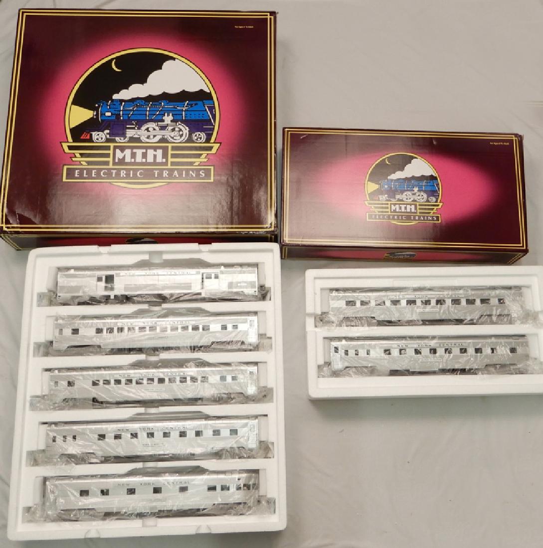 Two MTH 70' Scale Streamlined sets in boxes (1 of 9)