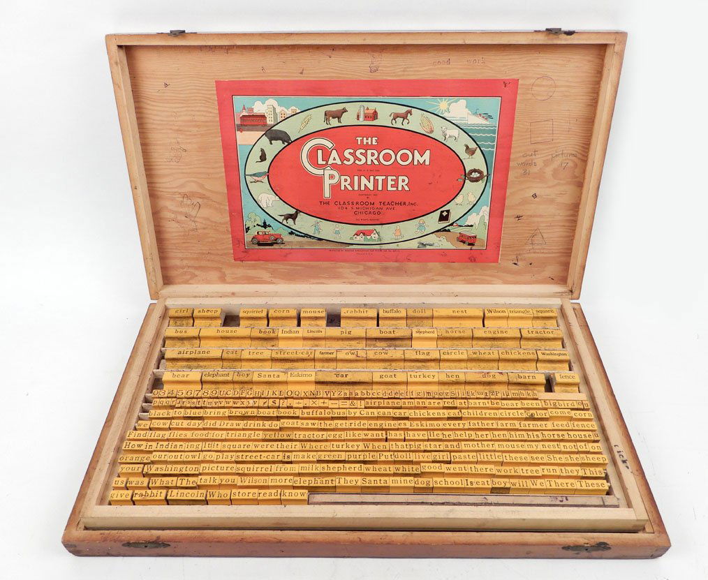 The Classroom Printer, copyright 1932 by The Classroom (1 of 6)