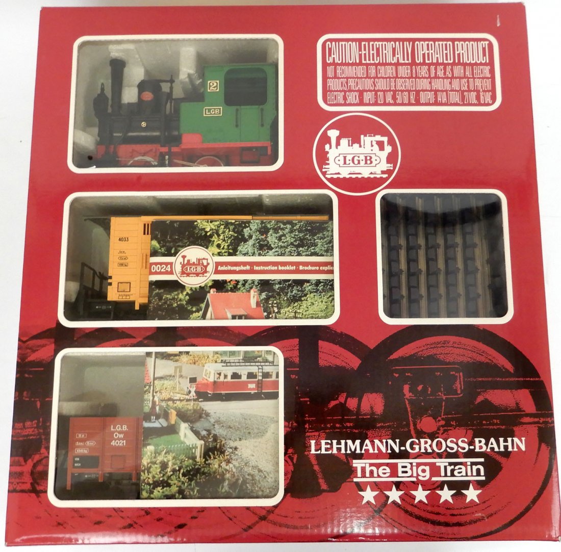 L.G.B. The Big Train set in original box (1 of 4)
