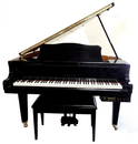 Yamaha baby grand player piano