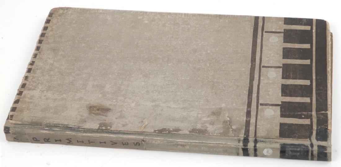 Primitives By Max Weber: Primitives by Max Weber, Spiral Press New York 1926; copy number 214/350 with poems and eleven woodcuts by Max Weber; inscribed, signed and dated 1934; hand made binding; artist and the book No 321, 6