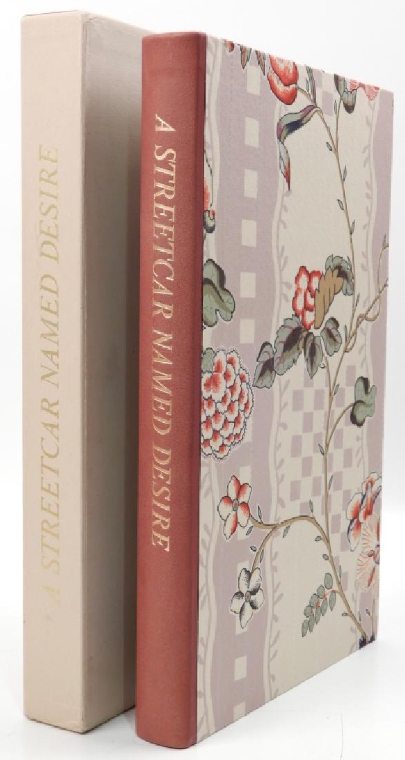 A Street Car Named Desire By Tennessee Williams: A Street Car Named Desire by Tennessee Williams; 458/2000; Limited Editions Club, New York 1982; frontispiece original lithograph by Al Hirschfeld, signed in the plate; signed on colophon by Hirschfel