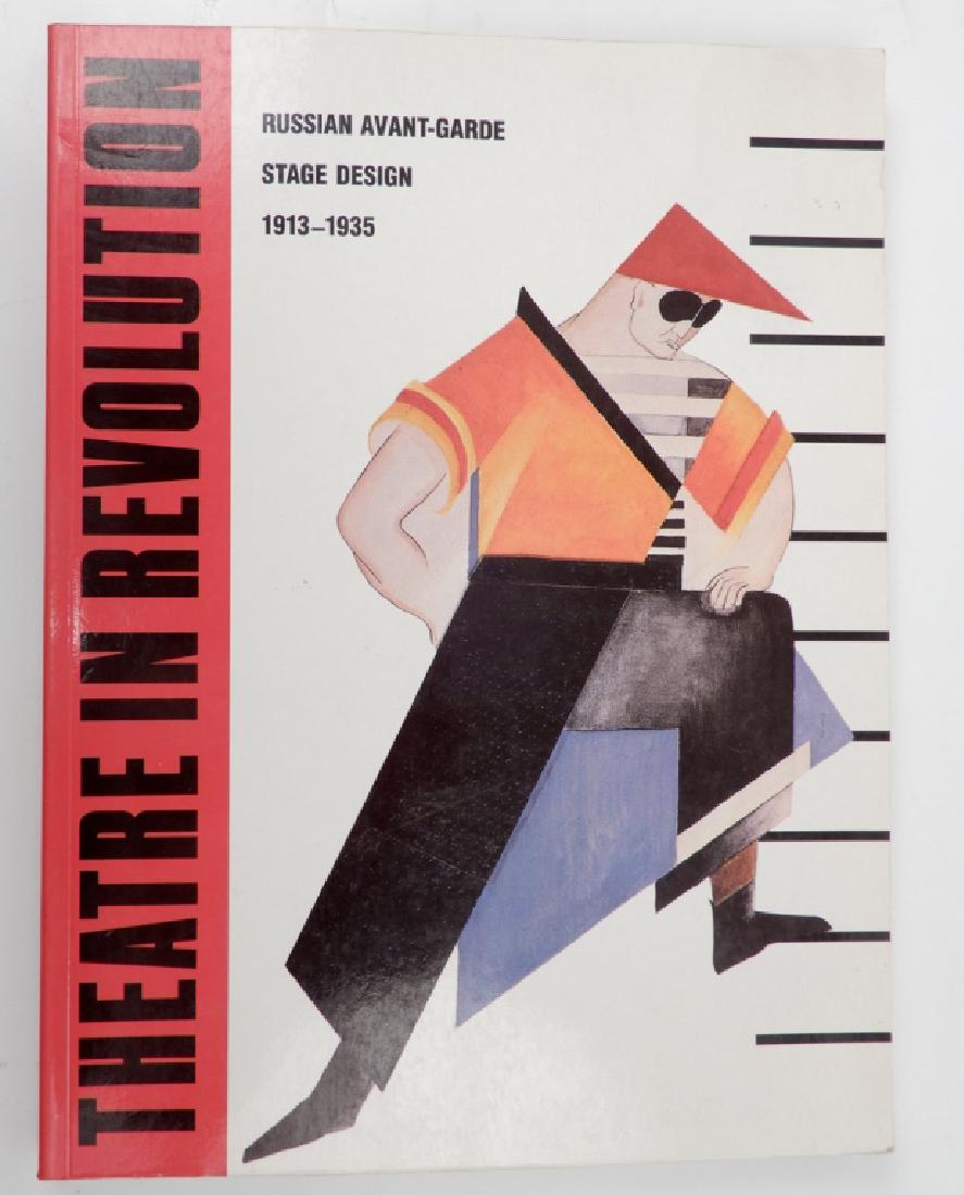 Theatre In Revolution : Russian Avant-Garde Stage: Theatre in Revolution: Russian Avant-Garde Stage Design 1913-1935 by Nancy Van Norman Baer, New York 1991; pp.207 with index and exhibition checklist, articles by nine contributors and illustrations i