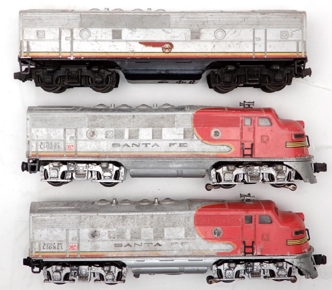 Lionel 2343 Santa Fe ABA set (1 of 4)
