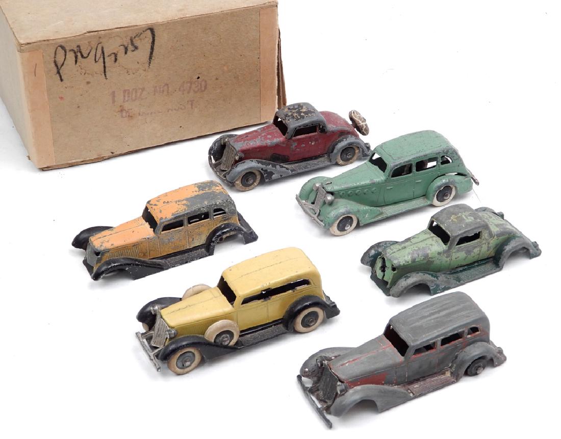 Six Tootsietoy Graham cast vehicles (1 of 13)