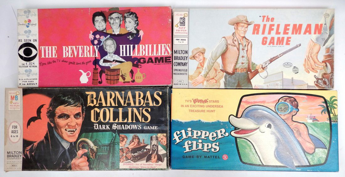 Four Vintage board games (1 of 5)