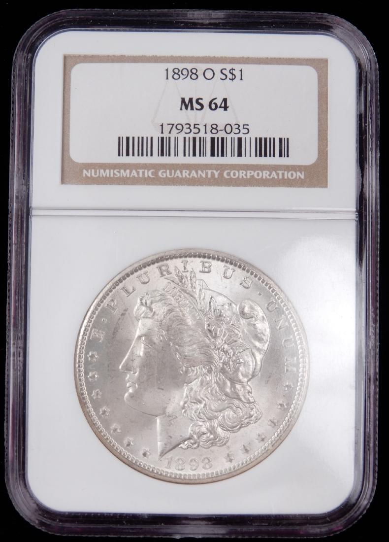 1898-O Morgan Silver Dollar (1 of 2)