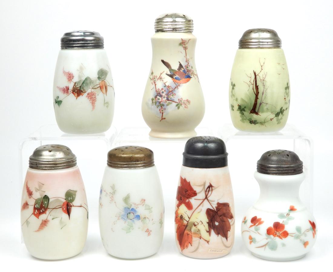 Seven hand painted sugar shakers (1 of 6)