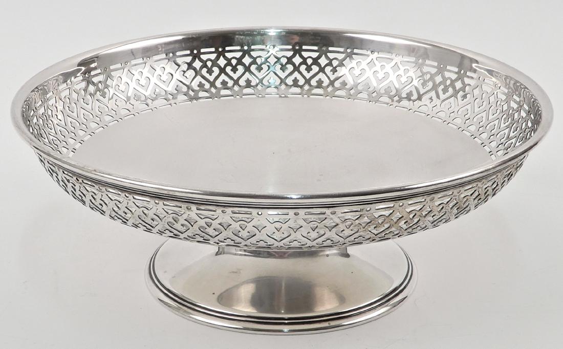 Tiffany & Co. sterling silver reticulated bowl (1 of 5)