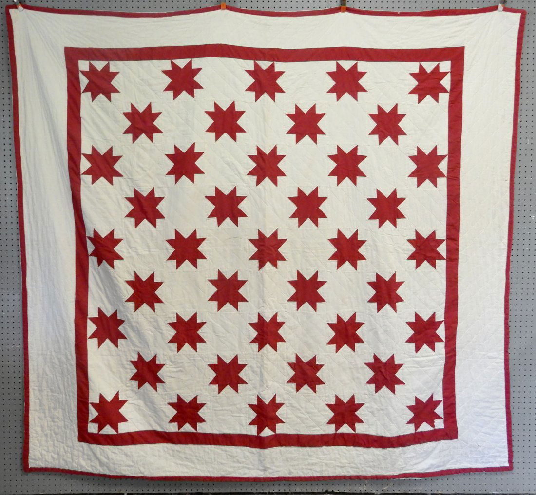 Patchwork quilt Ohio Star (1 of 7)