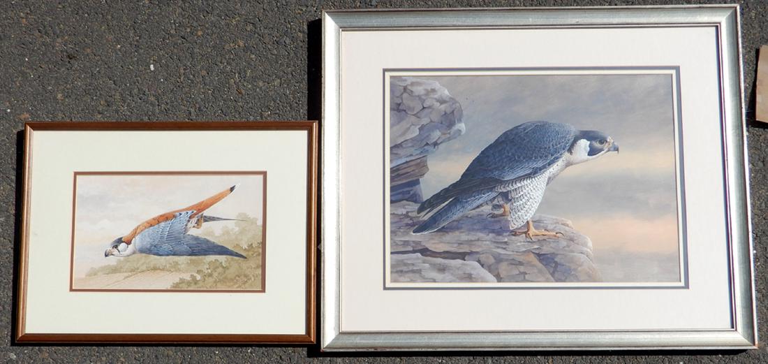 Frederick W. (William) Wetzel two watercolors on paper (1 of 10)