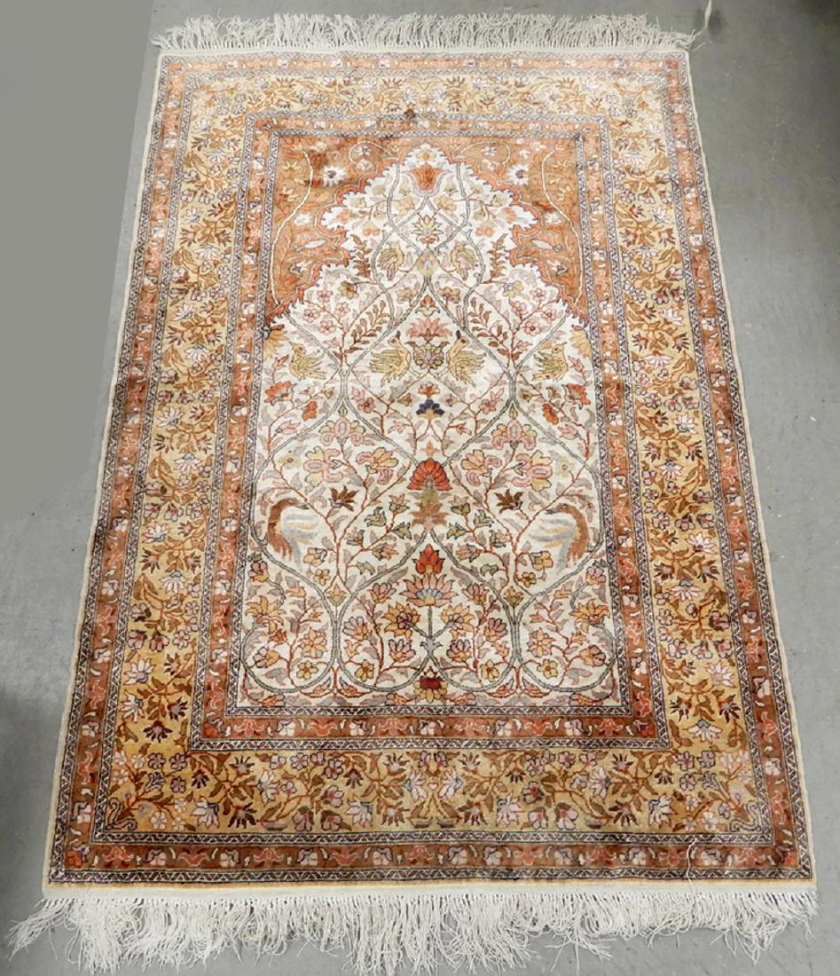 Silk Turkish rug (1 of 8)