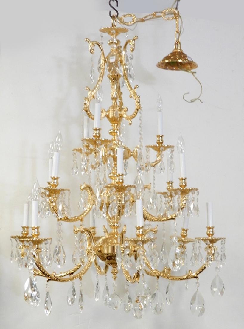 Swarovski crystal chandelier (1 of 5)