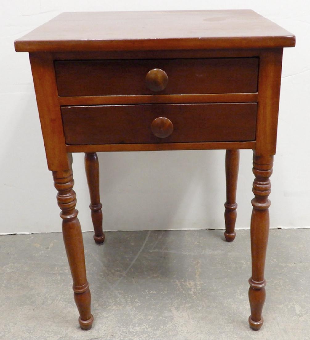 Cherry two drawer stand (1 of 5)