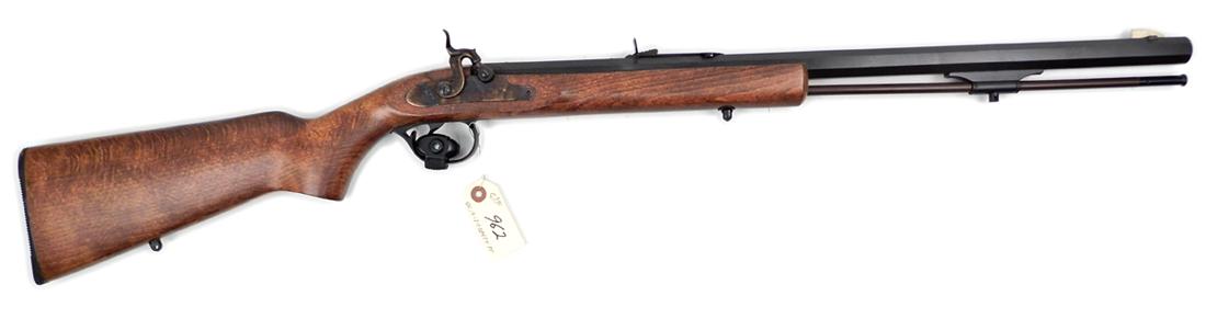 Traditions Buckbuster cap & ball black powder .50: Traditions Buckbuster cap & ball black powder .50 caliber rifle, single shot, serial number 14-13-038654-95, barrel length 23", overall length 39 3/4", C&R N/A, Instacheck NO
