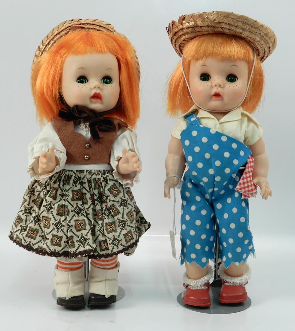 1960's Vogue Dolls, pair of Li'l Imps (1 of 9)