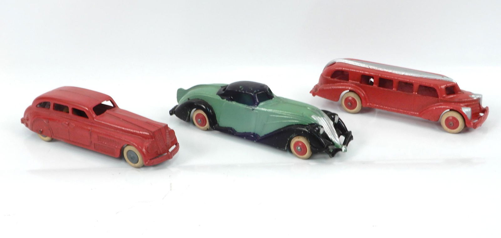 Three die-cast metal cars (1 of 3)