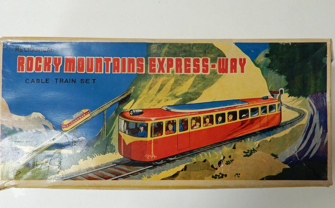 Mechanical Rocky Mountain Express Cable Car Set in (1 of 2)