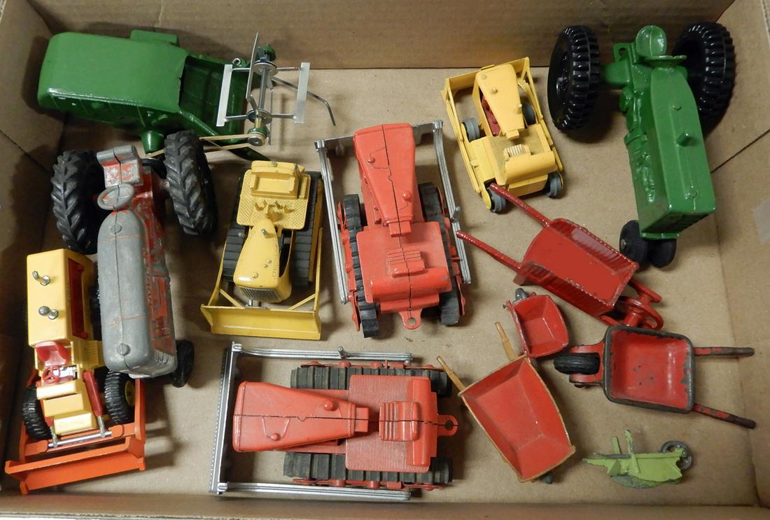 Assorted farm equipment toys (1 of 1)