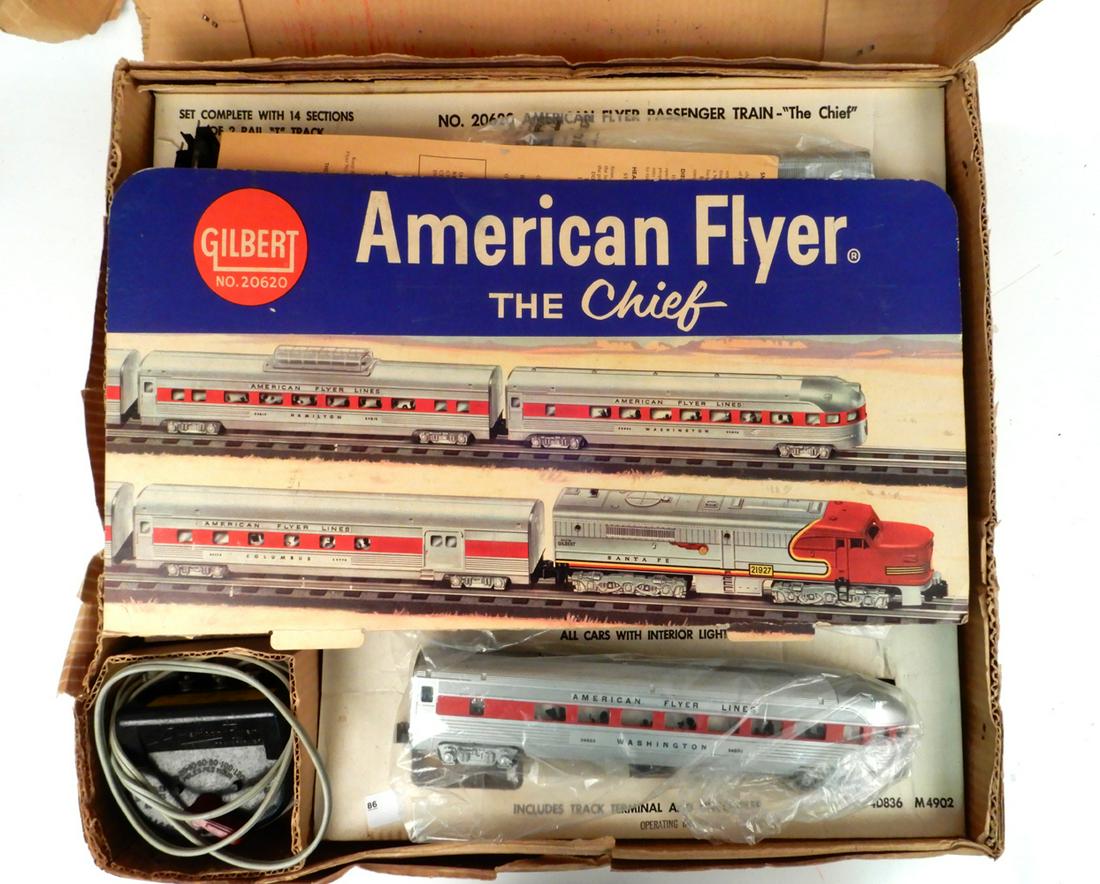 american flyer rocket train set