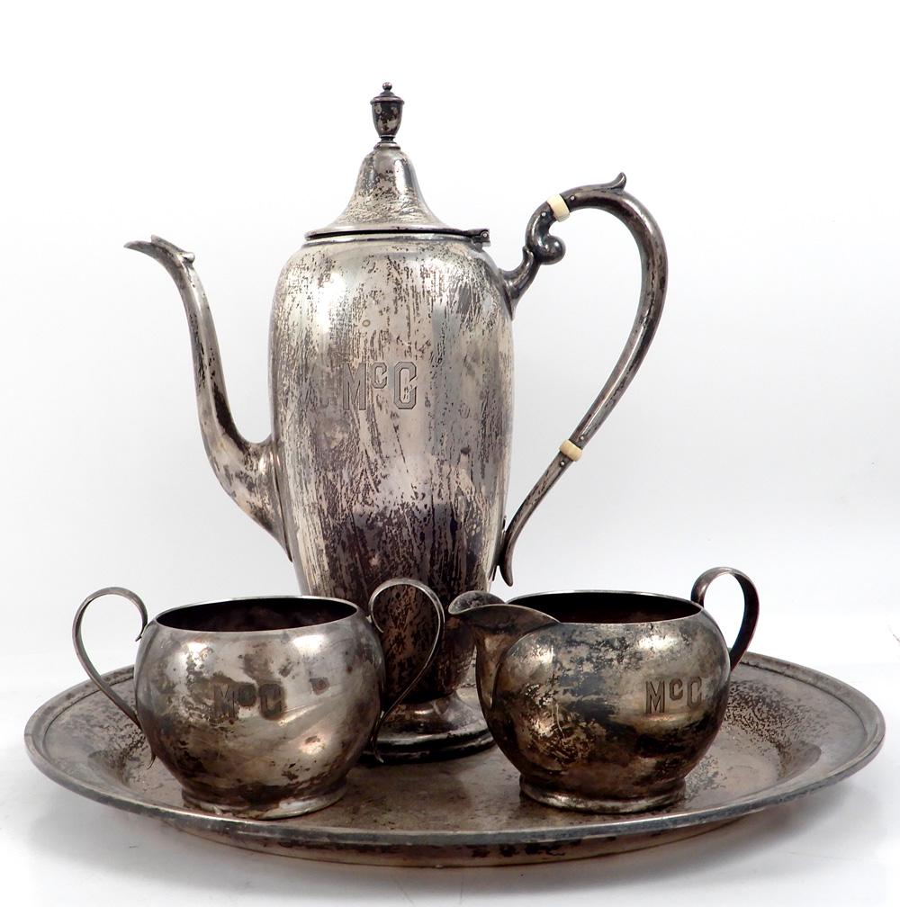 Gorham sterling silver coffee service (1 of 1)