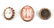 Three gold Victorian pins