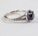 14k gold sapphire and diamond ring - 2
