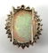14k gold opal and diamond slide pendant - 2