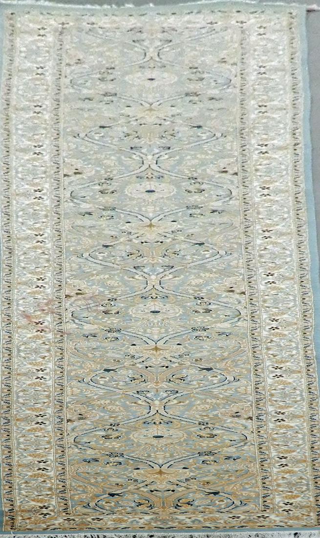 Hand tied Pakistan runner rug (1 of 3)