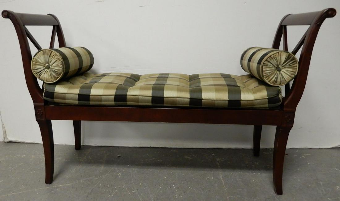 Cherry window bench by Hendrixson's Furn. Ltd. (1 of 1)