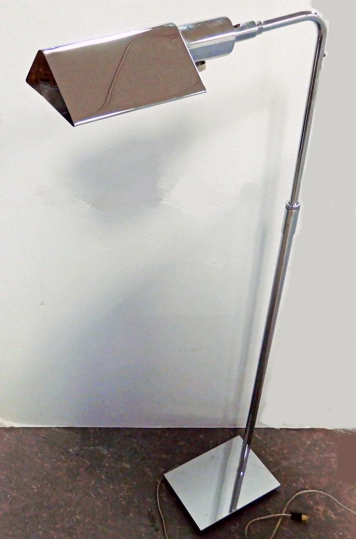 Koch & Lowry chrome floor lamp (1 of 1)