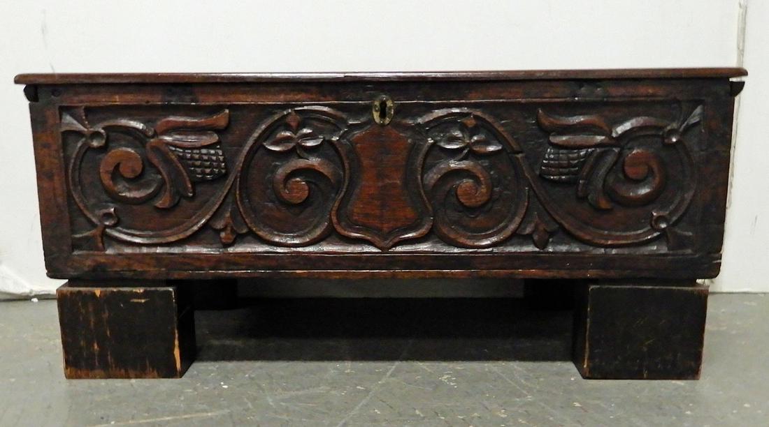 Oak bible box (1 of 2)