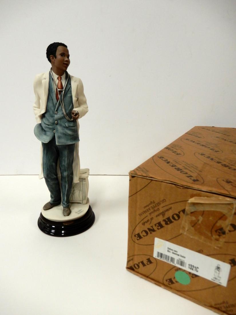 Giuseppe Armani Afro-American Doctor: Giuseppe Armani Afro-American Doctor, with box #1321-C, 13"