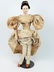 Two early paper mache dolls with kid bodies - 10
