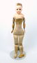 Two early paper mache dolls with kid bodies - 5