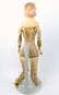 Two early paper mache dolls with kid bodies - 7