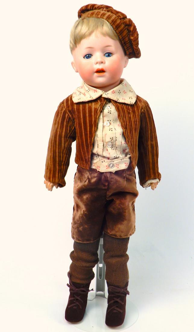 Antique bisque character boy doll (1 of 4)