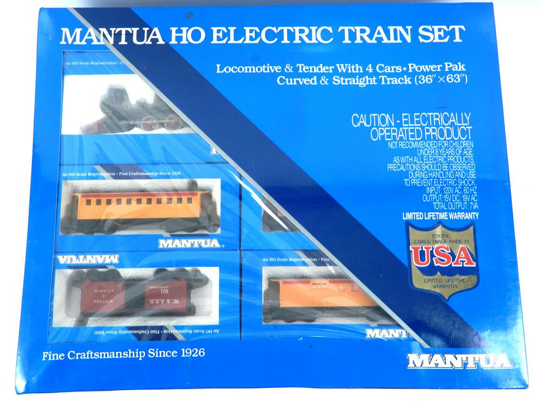 Mantua HO Electric Old Time train set (1 of 1)