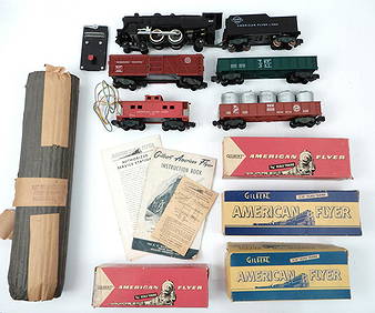 American Flyer S gauge freight set in original boxes (1 of 1)