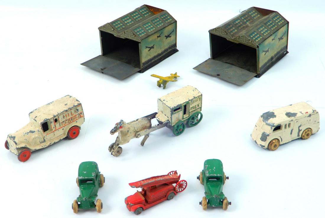 One lot of tin and slush metal vehicles (1 of 2)