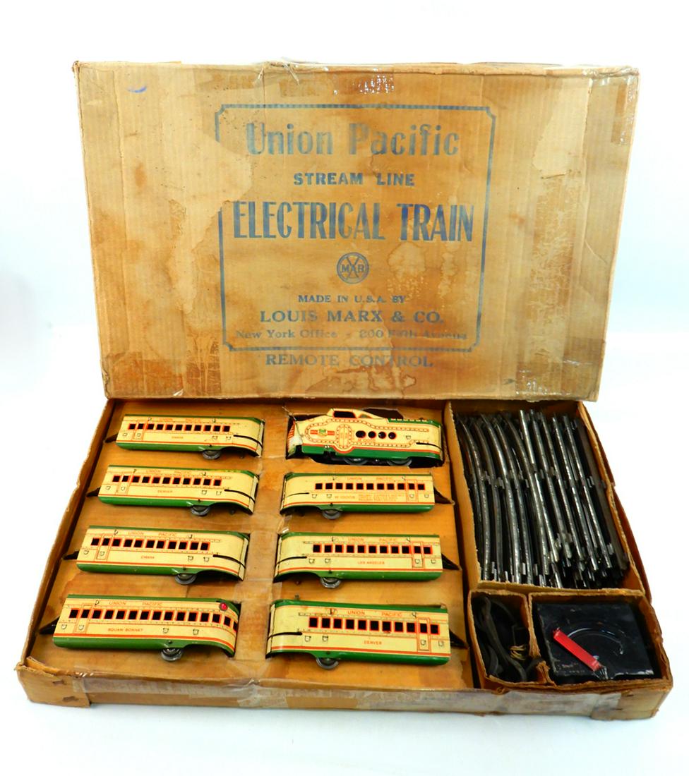 Marx O gauge Union Pacific M10005 Streamline set in (1 of 3)