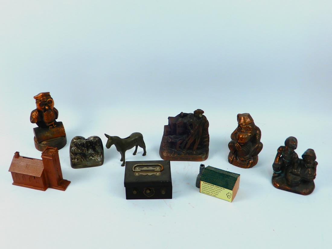 Assorted metal still banks (1 of 1)