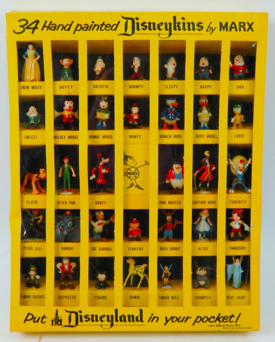 Set of late 1950's Marx Walt Disney "Disneykins" in (1 of 2)