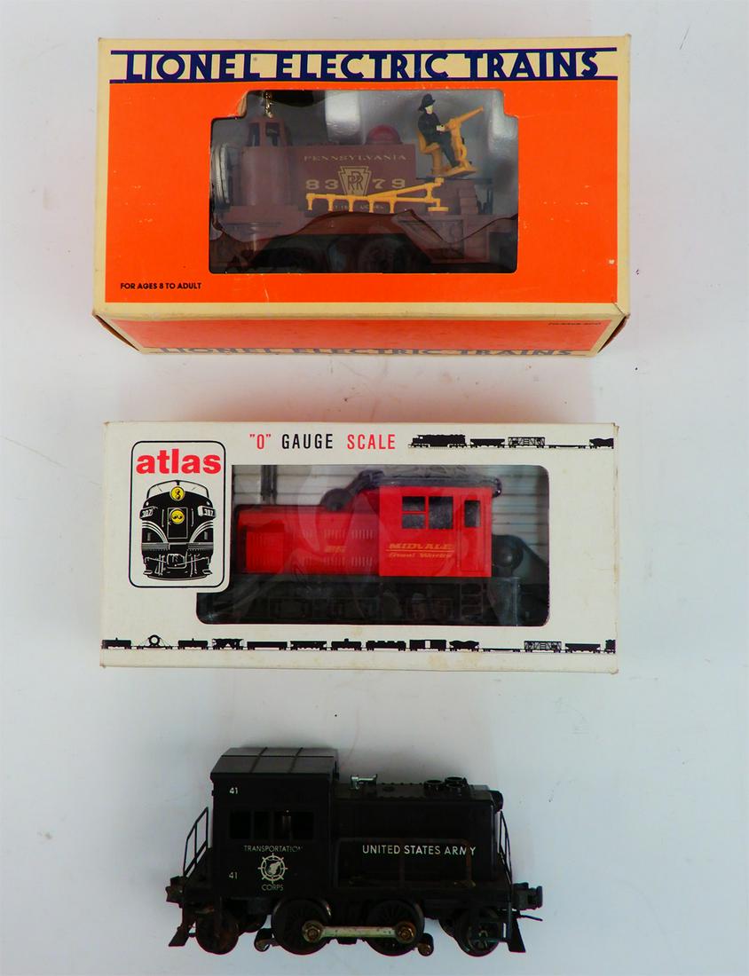 Lot of three "O" gauge motorized units. (1 of 1)