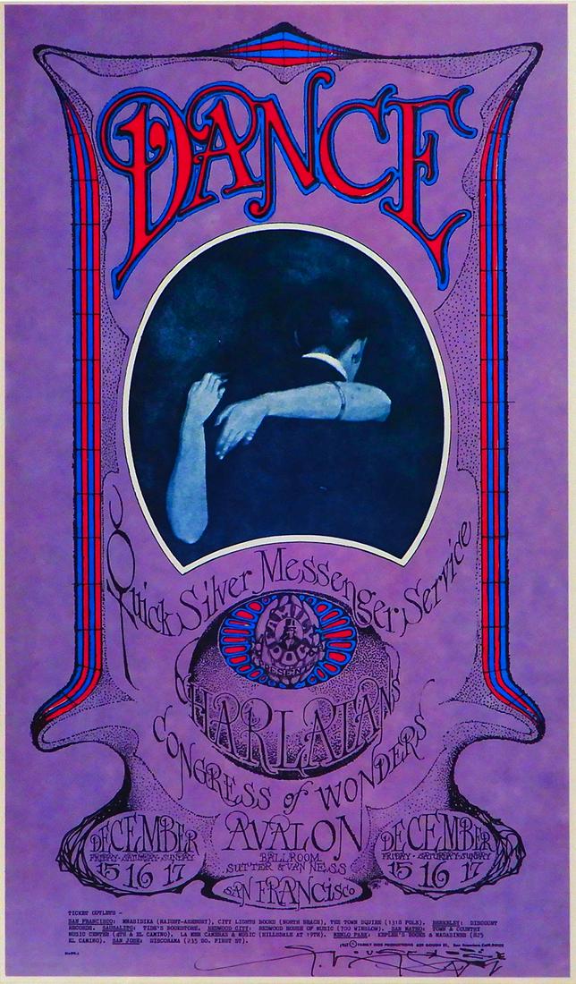 Quicksilver Messenger Service "Dance Dance" Avalon (1 of 3)