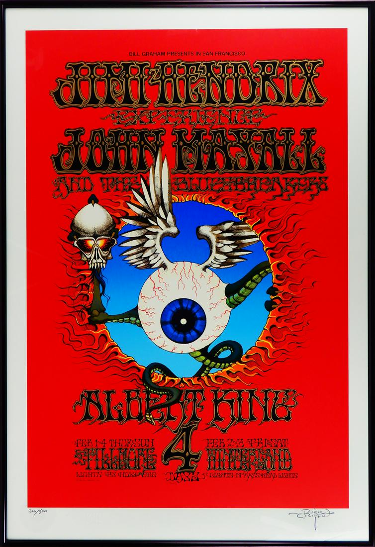 Jimi Hendrix Experience Fillmore Auditorium/Winterland (1 of 2)