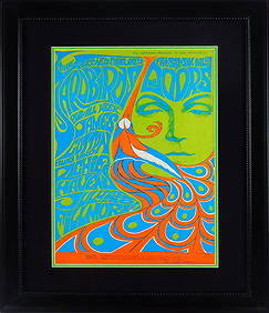 The Doors/Yardbirds Fillmore Auditorium concert poster (1 of 2)