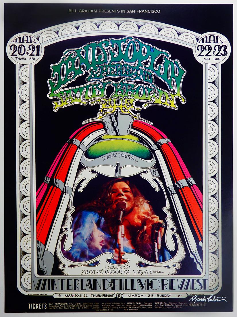 Janis Joplin and Her Band Winterland Ballroom/Fillmore (1 of 2)